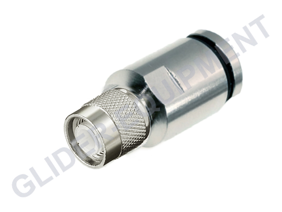 TNC male clamp coax connector AC7, Aeroflex 50-7 [CX-7002/7396]